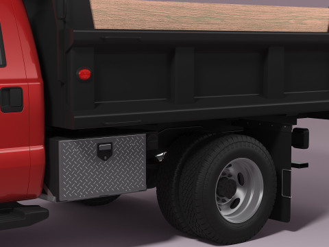 Snow Plow Truck 3D Модель