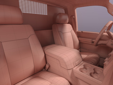 Snow Plow Truck 3D Модель