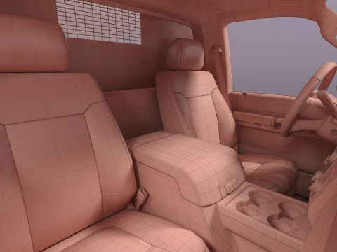 Caminh&atilde;o limpa-neve Modelo 3D