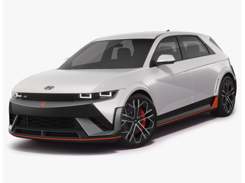 Hyundai Ioniq 5 N 2025 3D Model