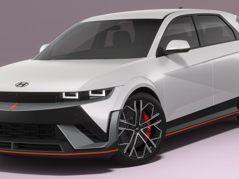 Hyundai Ioniq 5 N 2025 3D Модель