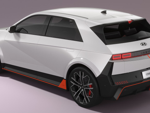 Hyundai Ioniq 5 N 2025 3D Модель