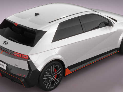 Hyundai Ioniq 5 N 2025 3D Модель