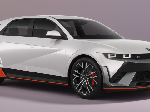 Hyundai Ioniq 5 N 2025 3D Модель