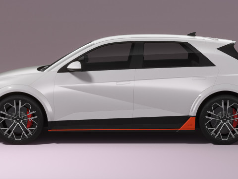 Hyundai Ioniq 5 N 2025 3D Модель