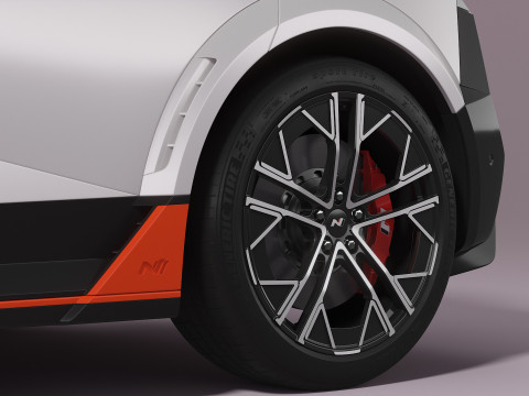 Hyundai Ioniq 5 N 2025 3D Модель