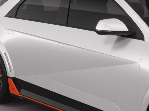 Hyundai Ioniq 5 N 2025 3D Модель