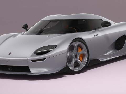 Koenigsegg CC850 3D Модель