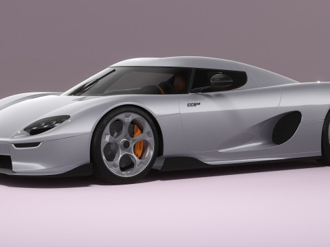 Koenigsegg CC850 3D Модель