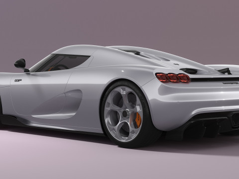 Koenigsegg CC850 3D Модель