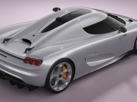 Koenigsegg CC850 3D Модель