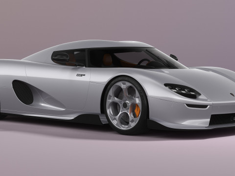 Koenigsegg CC850 3D Модель