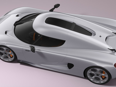 Koenigsegg CC850 3D Модель