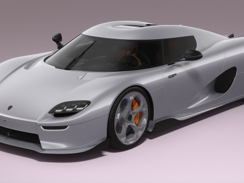 Koenigsegg CC850 3D Модель