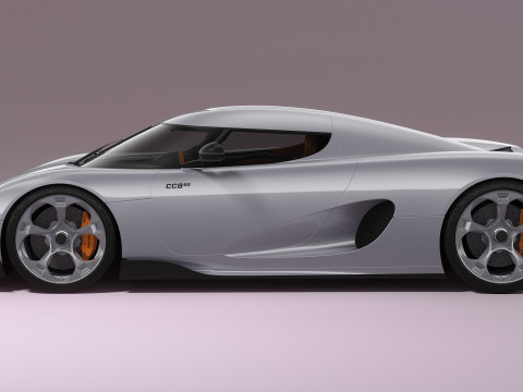 Koenigsegg CC850 3D Модель