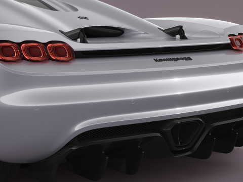 Koenigsegg CC850 3D Модель