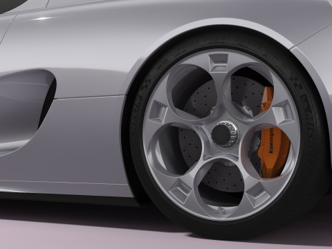 Koenigsegg CC850 3D Модель