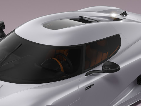 Koenigsegg CC850 3D Модель