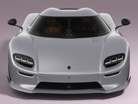 Koenigsegg CC850 3D Модель