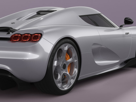 Koenigsegg CC850 3D Модель