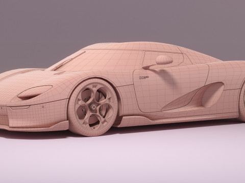 Koenigsegg CC850 3D Модель