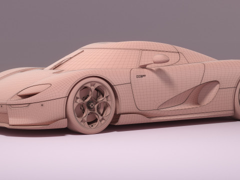 Koenigsegg CC850 3D Модель