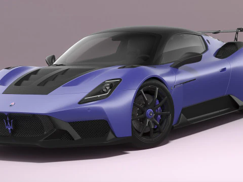 Maserati GT2 Stradale 3D Model