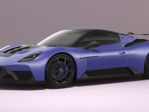 Maserati GT2 Stradale 3D Model