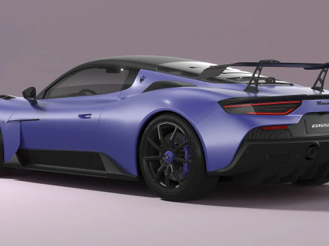 Maserati GT2 Stradale 3D Model