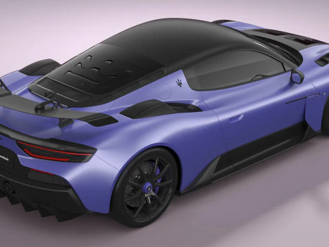 Maserati GT2 Stradale 3D Model