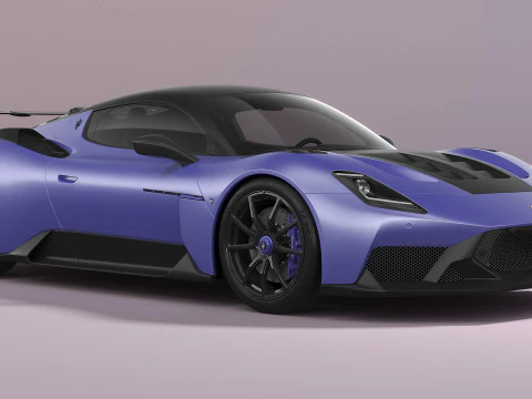Maserati GT2 Stradale 3D Model