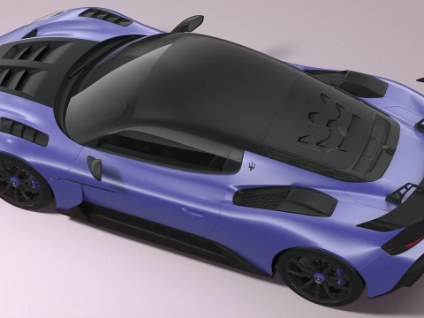 Maserati GT2 Stradale 3D Model