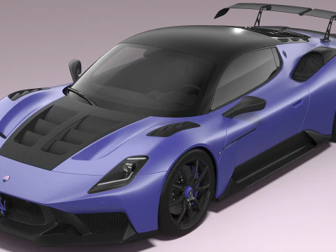 Maserati GT2 Stradale 3D Model