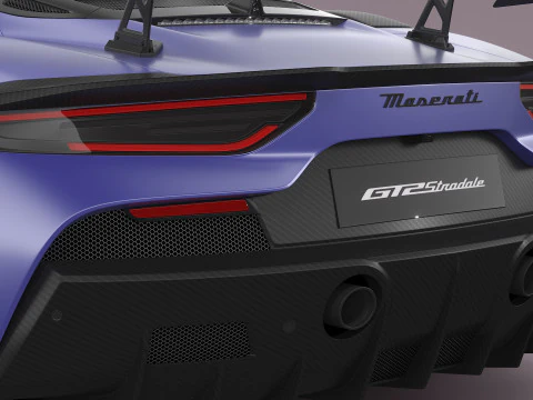 Maserati GT2 Stradale 3D Model