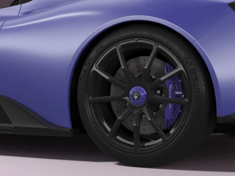 Maserati GT2 Stradale 3D Model