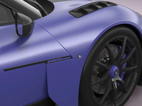 Maserati GT2 Stradale 3D Model