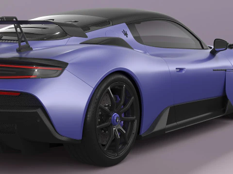Maserati GT2 Stradale 3D Model