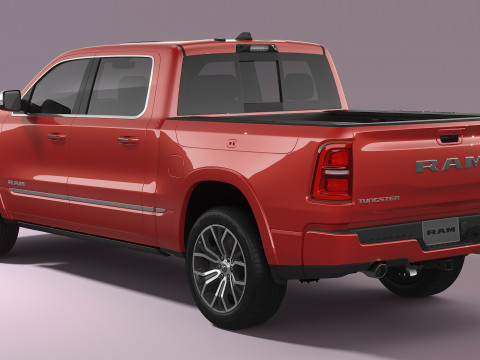 Ram 1500 Tungsteno 2026 Modello 3D