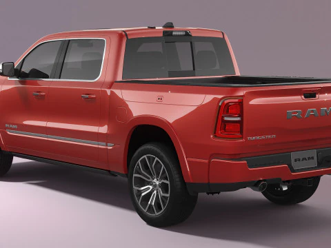 Ram 1500 Tungsten 2026 3D Model