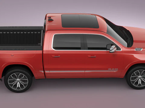 Ram 1500 Tungsten 2026 3D Model