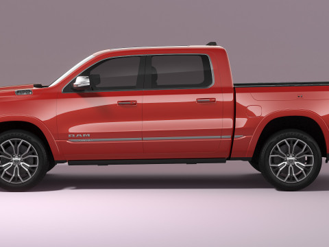 Ram 1500 Tungsteno 2026 Modello 3D