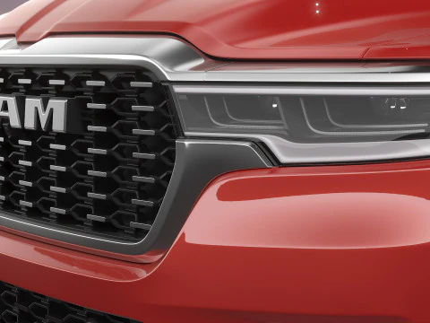 Ram 1500 Tungsten 2026 3D Model