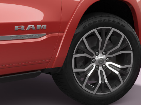 Ram 1500 Tungsteno 2026 Modello 3D