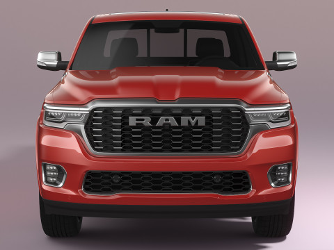 Ram 1500 Tungsteno 2026 Modello 3D