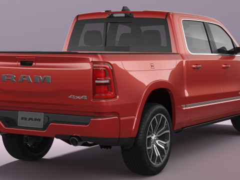 Ram 1500 Tungsteno 2026 Modello 3D