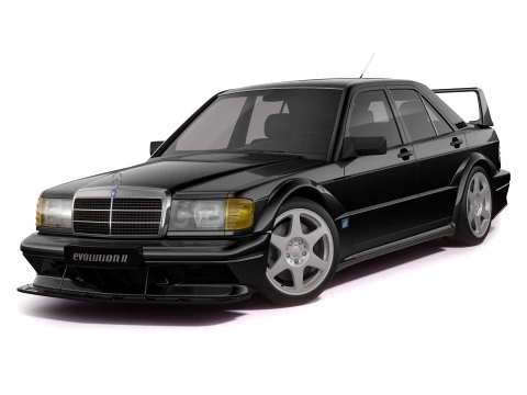 Mercedes-Benz 190E Evoluci&oacute;n II Modelo 3D