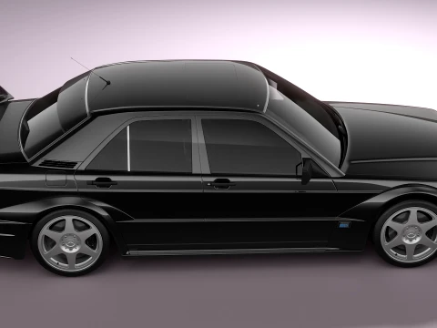 Mercedes-Benz 190E Evoluci&oacute;n II Modelo 3D
