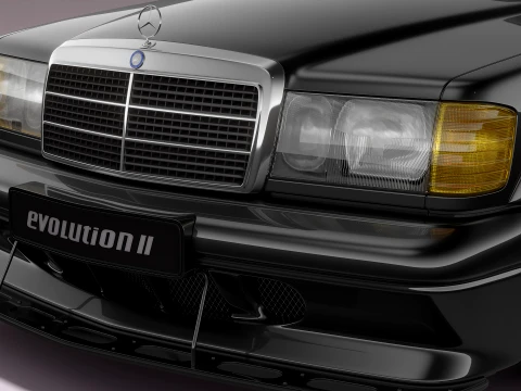 Mercedes-Benz 190E Evoluci&oacute;n II Modelo 3D