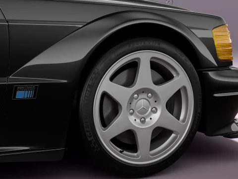 Mercedes-Benz 190E Evoluci&oacute;n II Modelo 3D