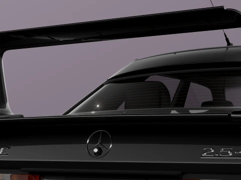 Mercedes-Benz 190E Evoluci&oacute;n II Modelo 3D